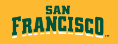 San Francisco Dons 2012-Pres Wordmark Logo 09 heat sticker