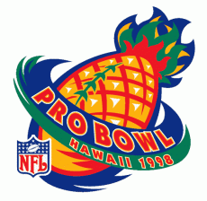 Pro Bowl 1998 Logo heat sticker