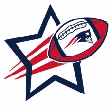 New England Patriots Football Goal Star logo custom vinyl decal