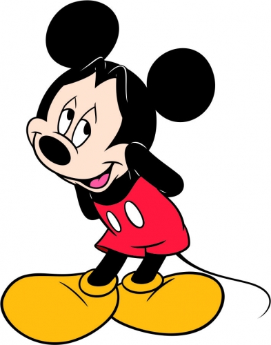Mickey Mouse Logo 27 heat sticker