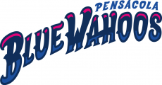 Pensacola Blue Wahoos 2012-Pres Wordmark Logo heat sticker