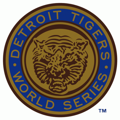 Detroit Tigers 1968 Champion Logo heat sticker