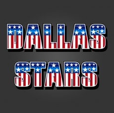 Dallas Stars American Captain Logo custom vinyl decal