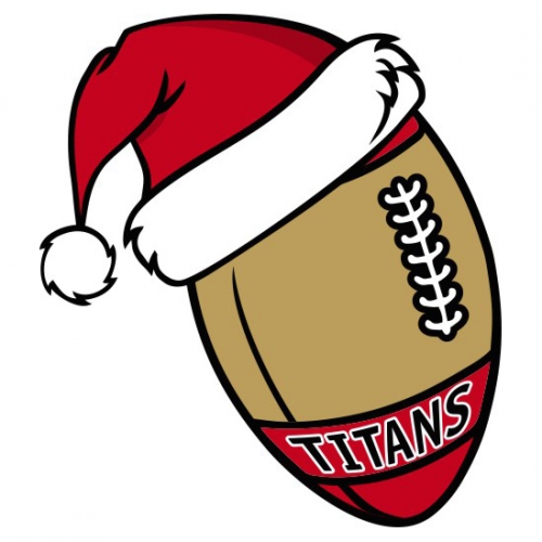 San Francisco 49ers Football Christmas hat logo heat sticker