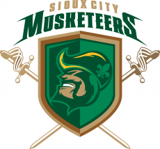 Sioux City Musketeers 2010 11-Pres Primary Logo heat sticker
