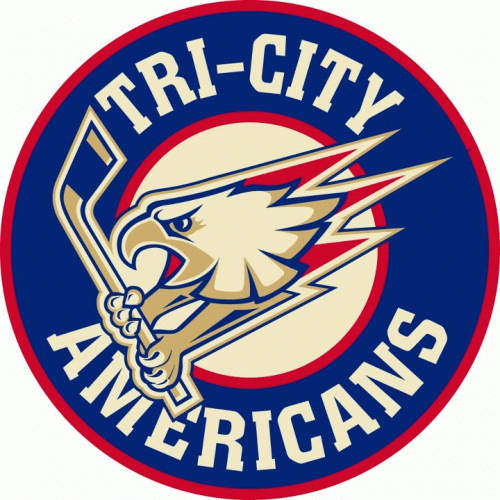 Tri-City Americans 2011 12-Pres Alternate Logo custom vinyl decal