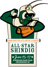 All-Star Game 2008 Primary Logo heat sticker