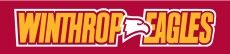 Winthrop Eagles 1995-Pres Wordmark Logo 05 heat sticker