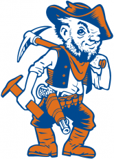 UTEP Miners 1991 Mascot Logo heat sticker