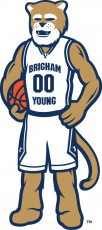 Brigham Young Cougars 2015-Pres Mascot Logo custom vinyl decal