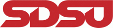 San Diego State Aztecs 1978-2003 Wordmark Logo heat sticker
