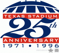 Dallas Cowboys 1996 Stadium Logo heat sticker