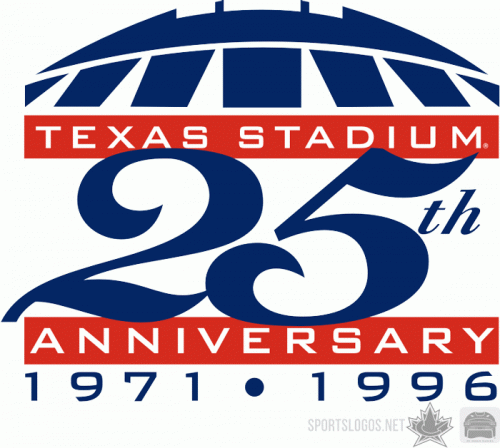 Dallas Cowboys 1996 Stadium Logo custom vinyl decal