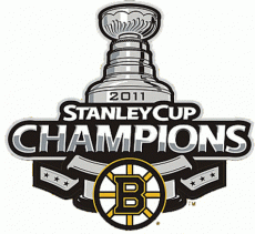 Boston Bruins 2010 11 Champion Logo heat sticker