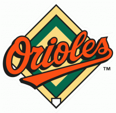 Baltimore Orioles 1995-2008 Alternate Logo heat sticker