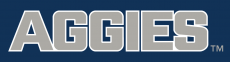 Utah State Aggies 2012-Pres Wordmark Logo 01 custom vinyl decal