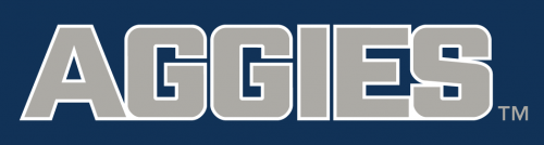 Utah State Aggies 2012-Pres Wordmark Logo 01 heat sticker