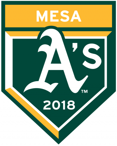 Oakland Athletics 2018 Event Logo heat sticker