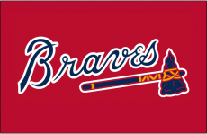 Atlanta Braves 2005-2013 Jersey Logo custom vinyl decal