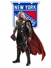 New York Rangers Thor Logo custom vinyl decal