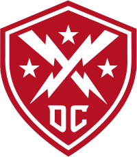 DC Defenders 2020-Pres Primary Logo heat sticker