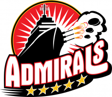 Norfolk Admirals 2015 16-2016 17 Primary Logo heat sticker