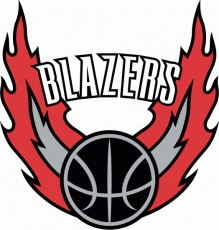 Portland Trail Blazers 2002-2003 Alternate Logo heat sticker
