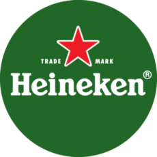 Heineken brand logo 03 custom vinyl decal