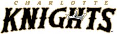Charlotte Knights 2014-Pres Wordmark Logo heat sticker