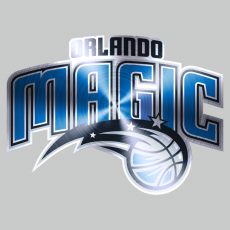 Orlando Magic Stainless steel logo heat sticker