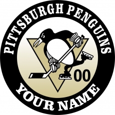 Pittsburgh Penguins Customized Logo heat sticker