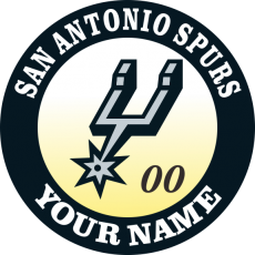 San Antonio Spurs Customized Logo custom vinyl decal