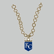 Kansas City Royals Necklace logo heat sticker