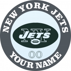 New York Jets Customized Logo heat sticker
