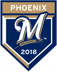 Milwaukee Brewers 2018 Event Logo heat sticker