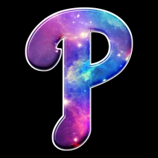 Galaxy Philadelphia Phillies Logo heat sticker