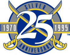 Buffalo Sabres 1994 95 Anniversary Logo heat sticker