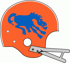 Denver Broncos 1962 Helmet Logo heat sticker