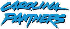 Carolina Panthers 1996-2011 Wordmark Logo heat sticker