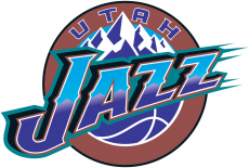 Utah Jazz 1996-2004 Primary Logo heat sticker