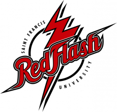 Saint Francis Red Flash 2001-2011 Primary Logo custom vinyl decal