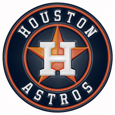 Houston Astros Plastic Effect Logo heat sticker