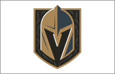 Vegas Golden Knights 2017 18-Pres Jersey Logo heat sticker