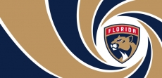 007 Florida Panthers logo heat sticker