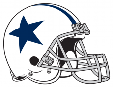 Dallas Cowboys 1960-1963 Helmet Logo heat sticker