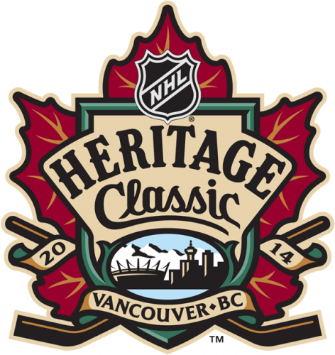 NHL Heritage Classic 2013-2014 Logo heat sticker