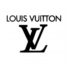 Louis Vuitton logo 03 custom vinyl decal