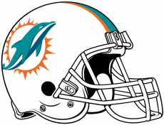 Miami Dolphins 2018-Pres Helmet Logo heat sticker