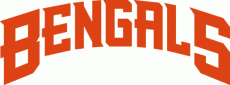 Cincinnati Bengals 1997-2003 Wordmark Logo 03 heat sticker