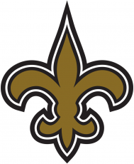 New Orleans Saints 2000-2001 Primary Logo custom vinyl decal